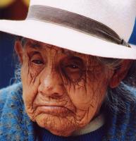 Faces from the Pisac Market , Pisac, Cuzco, Peru